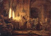 The Parable of the Labourers in the Vineyard Rembrandt